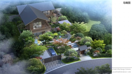 黃山金盆灣別墅 景觀設(shè)計方案丨中國黃山丨榮盛實業(yè)園林景觀設(shè)計部